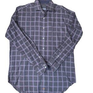 Thomas Dean Dress Shirt-size large